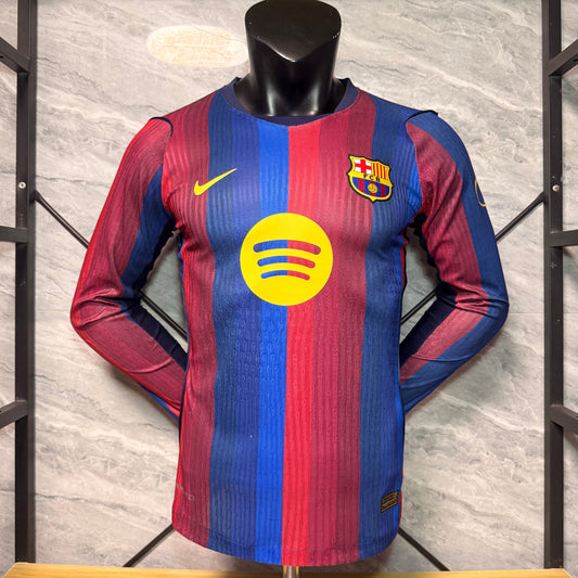 FC Barcelona 26/27 Local Vers. Jugador | Manga Larga