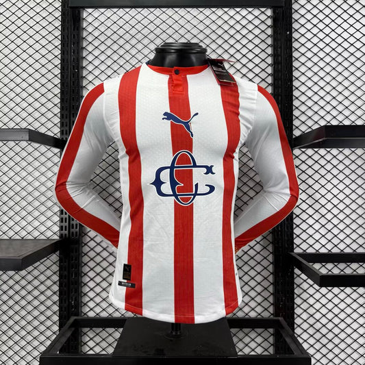 Chivas 25/26 Local Vers. Jugador | Edicion 120 Años | Manga Larga
