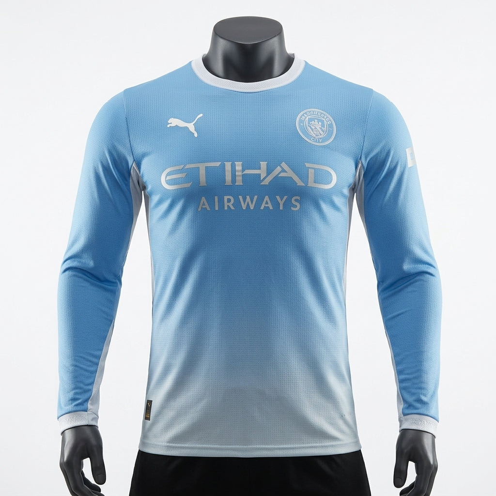 Manchester City 26/27 Local Vers. Jugador | Manga Larga