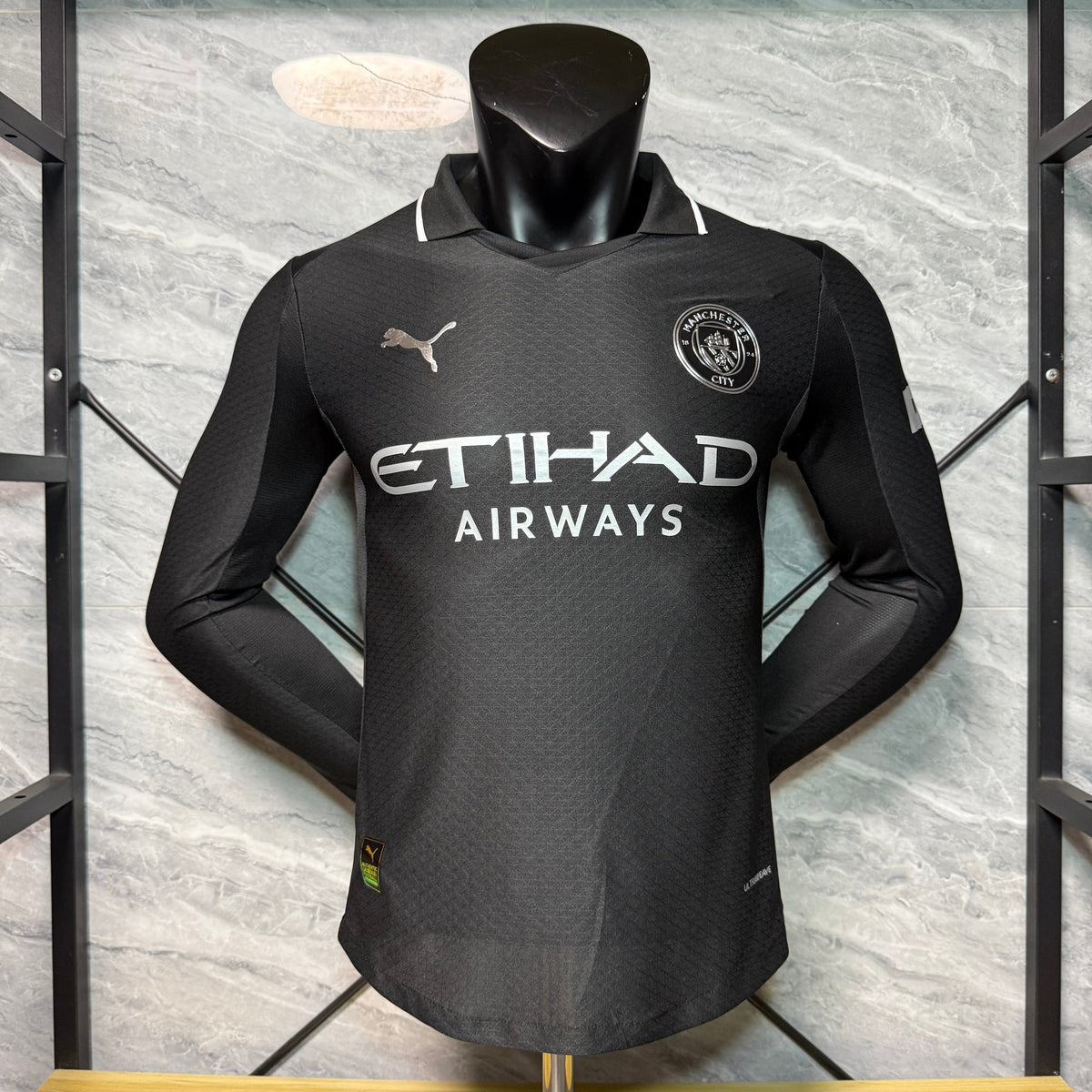 Manchester City 25/26 Visita Vers. Jugador | Manga Larga